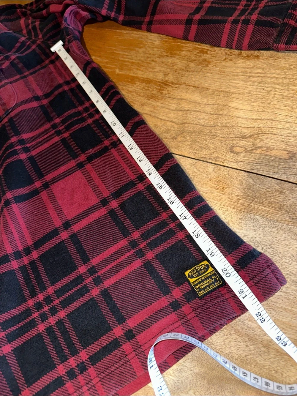 Polo Ralph Lauren plaid pullover